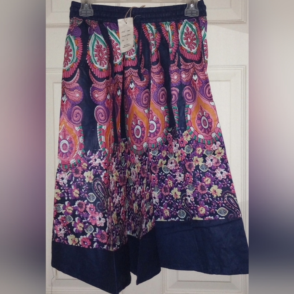 Cotton Skirt and Blouse